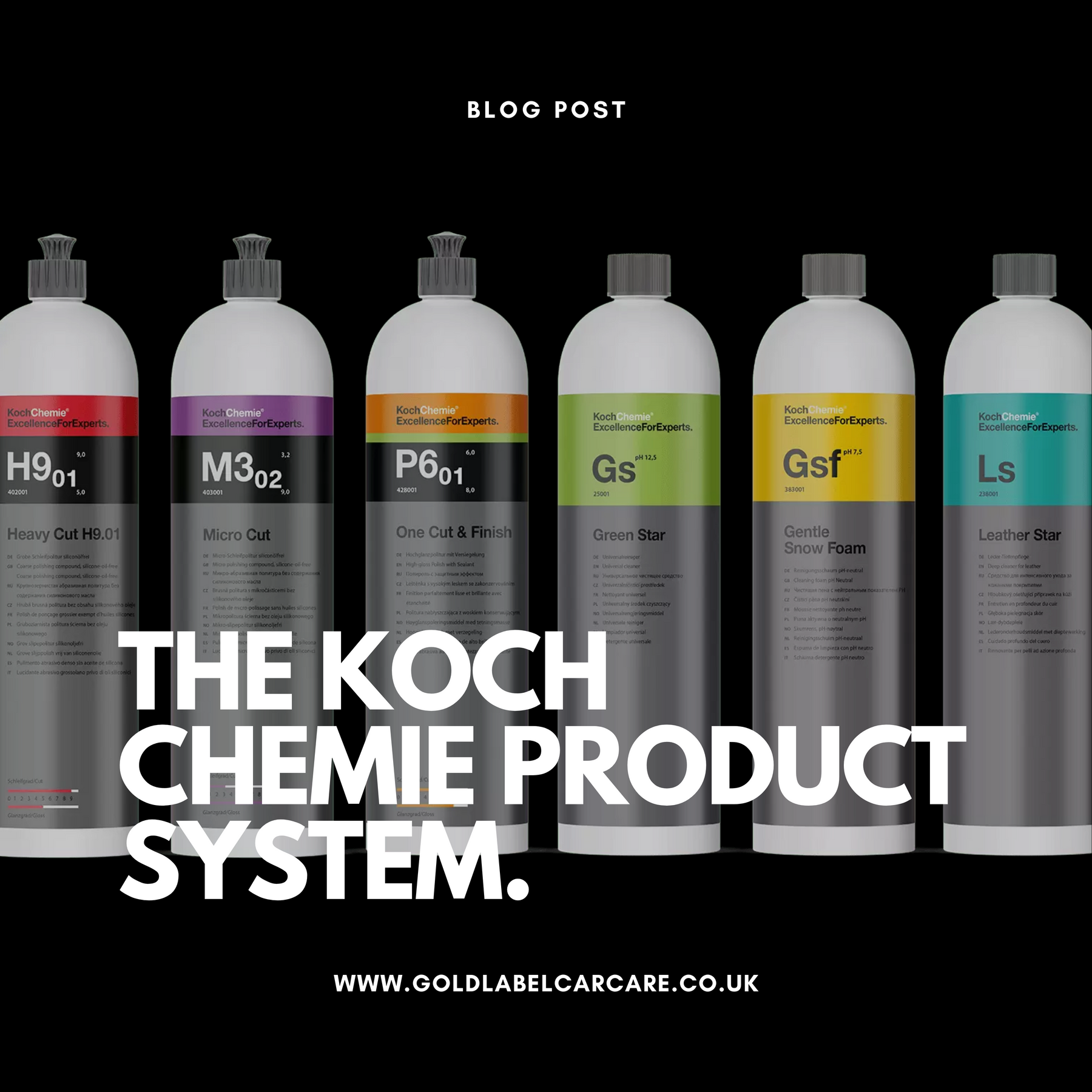 Koch Chemie: The Idea Behind the Product­ System.