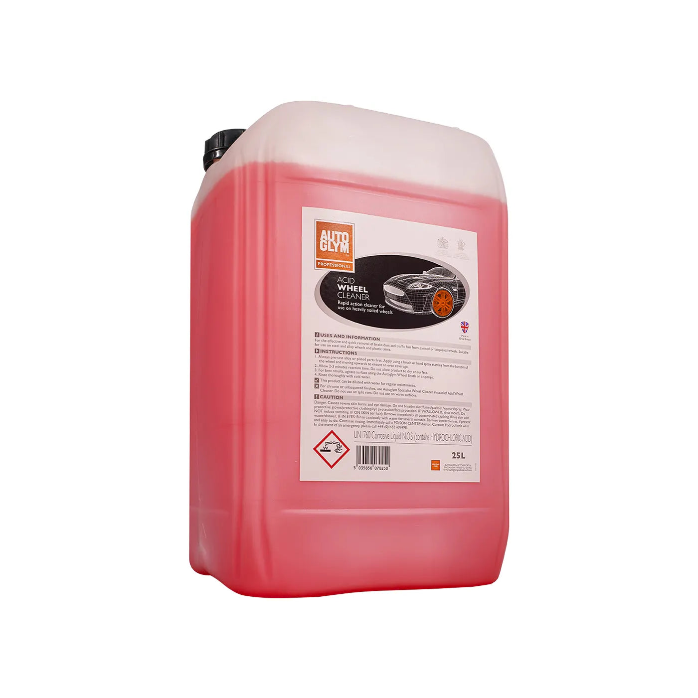 Autoglym Professional Acid Wheel Cleaner