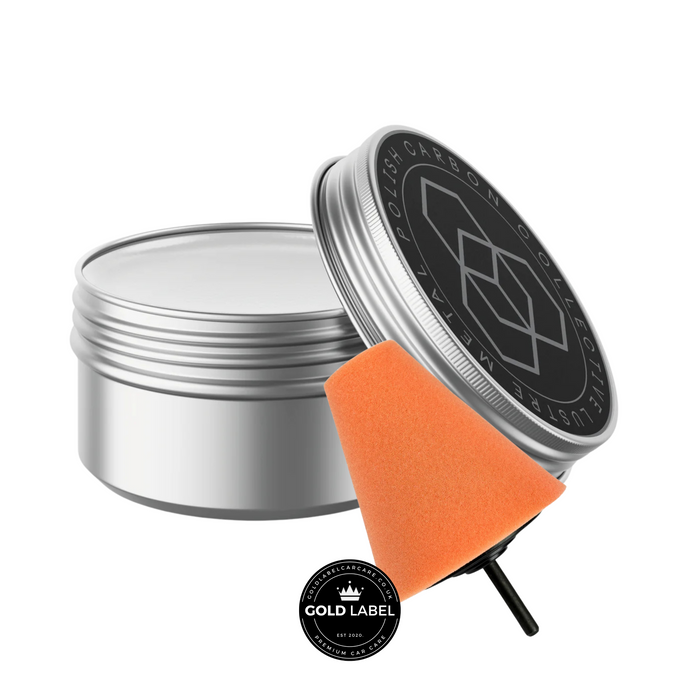 Carbon Collective Lustre Metal Polish Paste & Polishing Cone Bundle