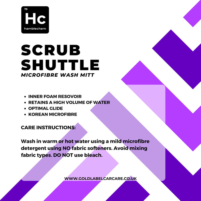 Hamblechem Scrub Shuttle Wash Mitt