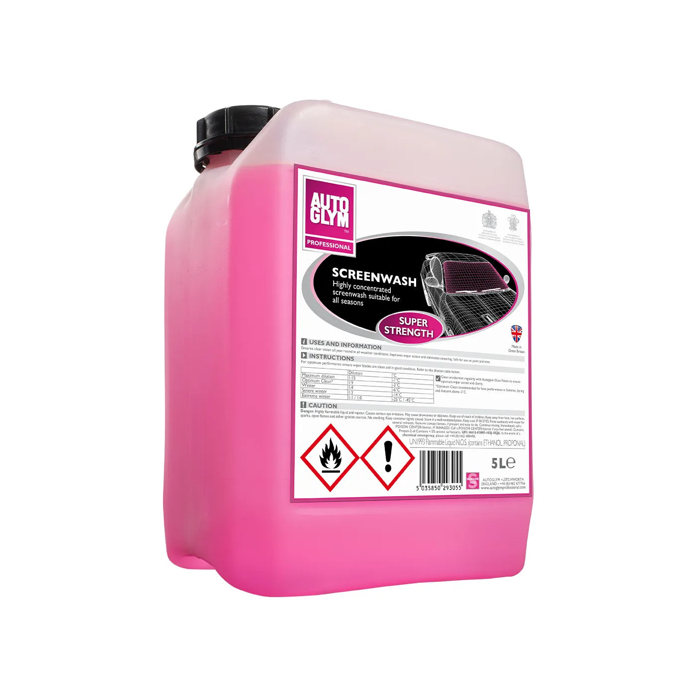 Autoglym Professional Screenwash 5L