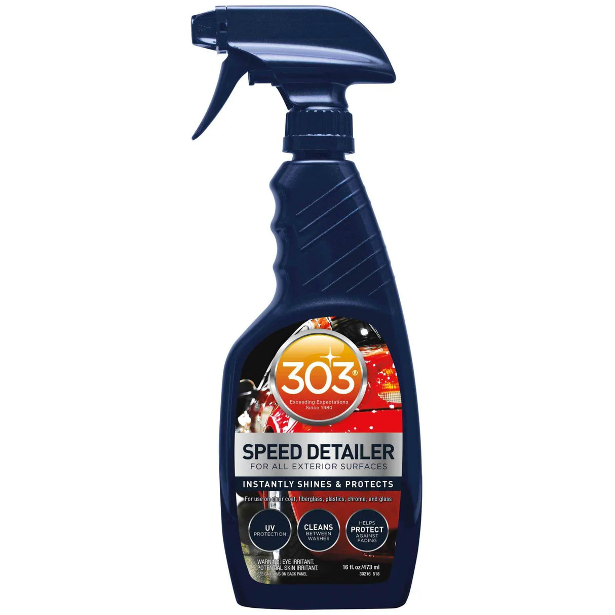 303 Speed Detailer Shines Protects High Gloss Vehicle Exterior 16oz