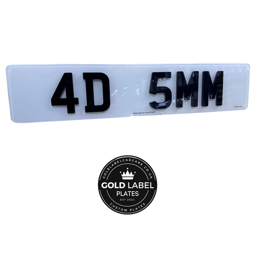4D 5MM | Customise Your Plates