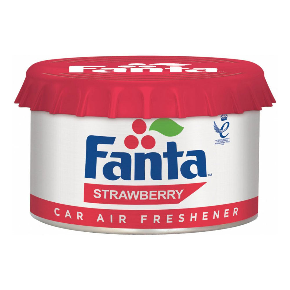 Fanta® Iconic Bottle Cap Car Air Fresheners Strawberry