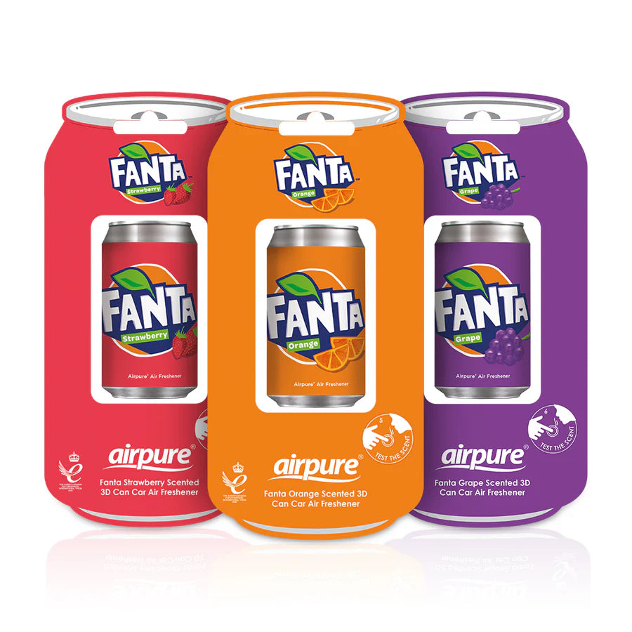 Fanta 3D Vent Clip Car Air Freshener