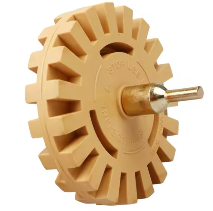 Gold Label Toffee Wheel for Removing Stripes & Stickers 25mm