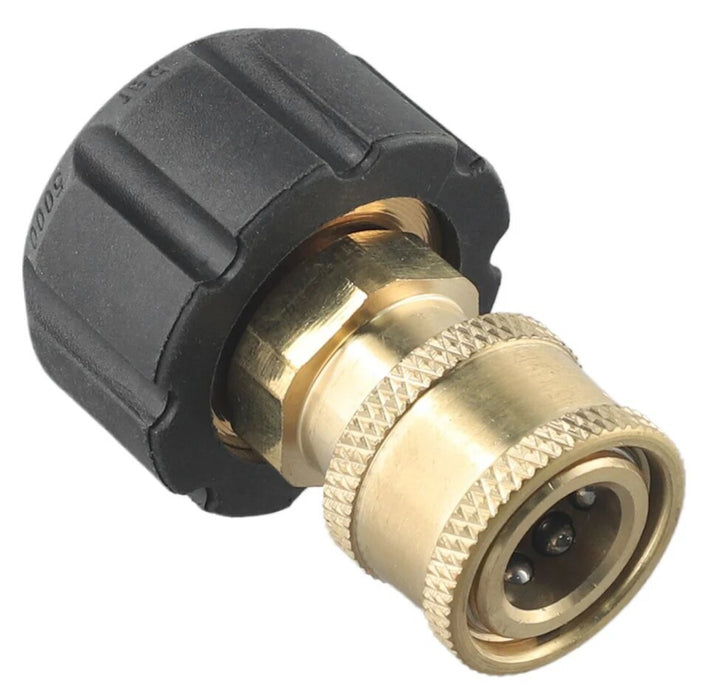 Gold Label 1/4 Quick Connect Female to M22 14 15 Female Adapter for Pressure Washer