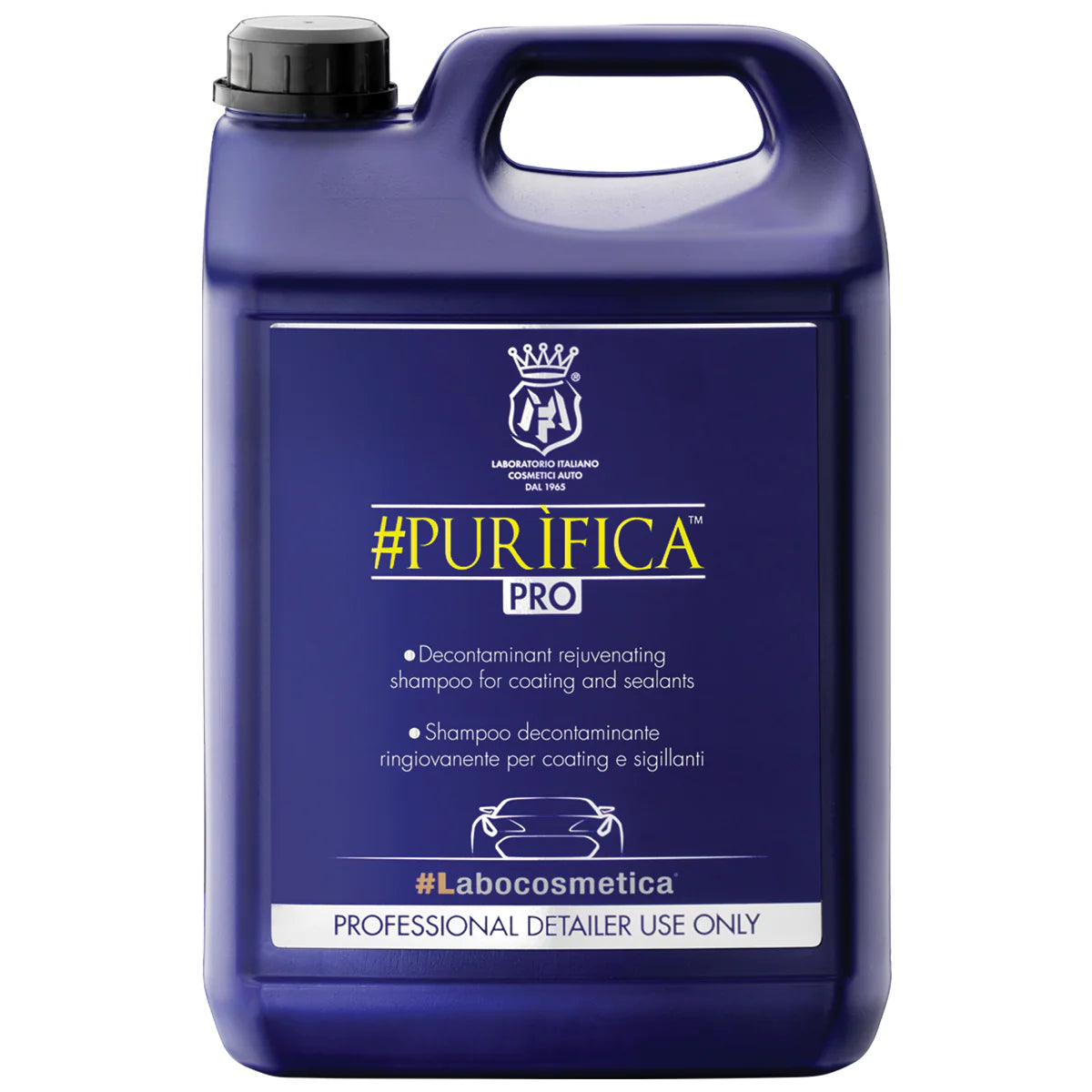 #Labocosmetica Purifica (Decontaminate Snowfoam/Shampoo Acidic /Waterspot Remover/Coating Refresh ) - 4.5 Litre