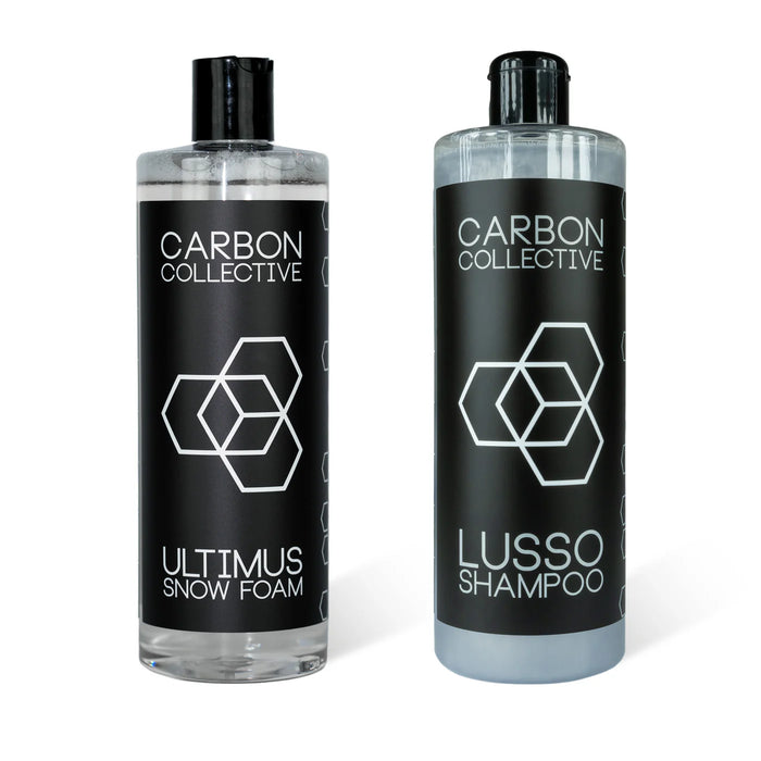 Carbon Collective Lusso Shampoo & Ultimus Snow Foam Bundle 500ml