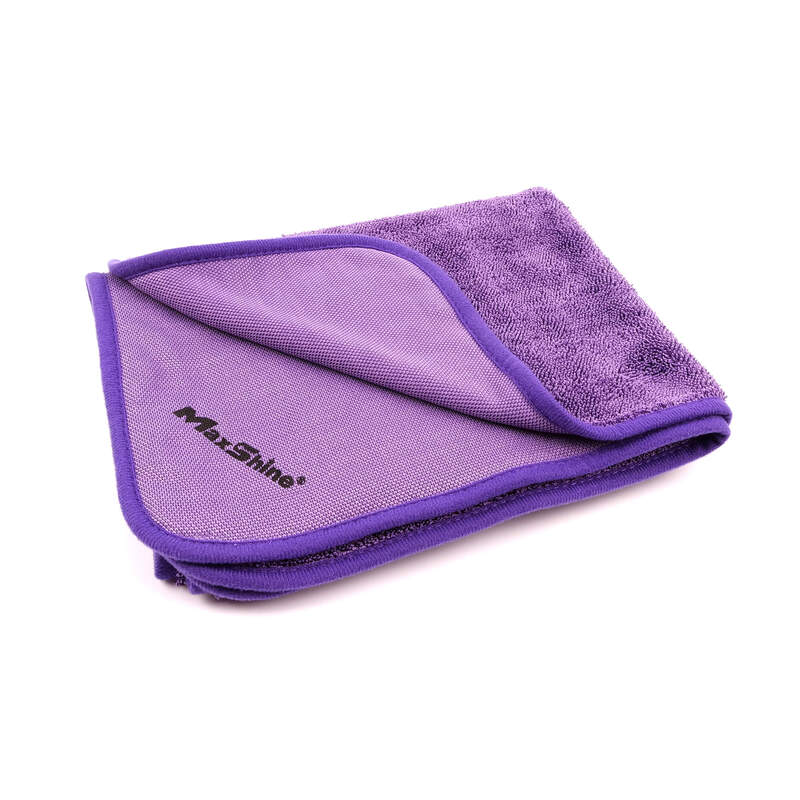 Maxshine 600GSM Purple Single Twisted Loop Drying Towel 24″ x 36″ (60 x 90cm)