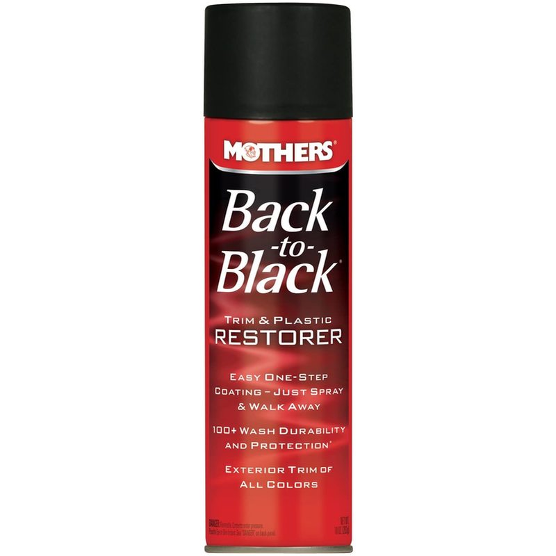 Mothers Naturally Black Trim & Plastic Restorer 10oz