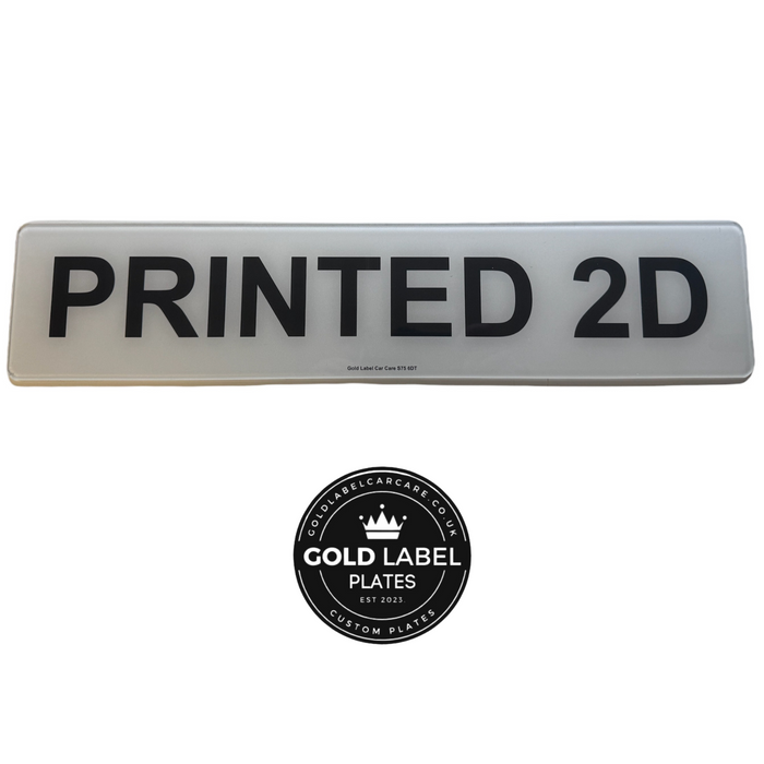 Printed | Customise Your Plates — Gold Label Car Care and Detailing ...