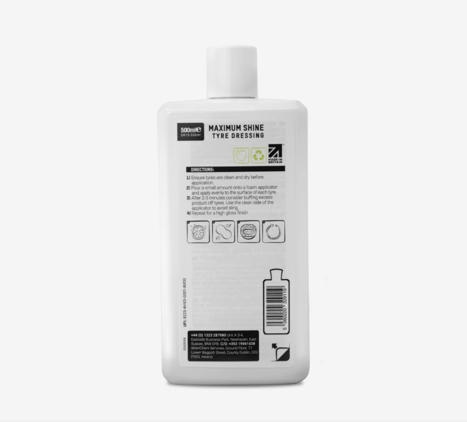 Valet Pro Maximum Shine Tyre Gel 500ml