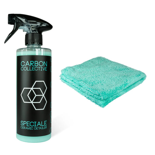 Carbon Collective Speciale SiO2 Ceramic Detailer & Luxe 600GSM Microfibre Bundle