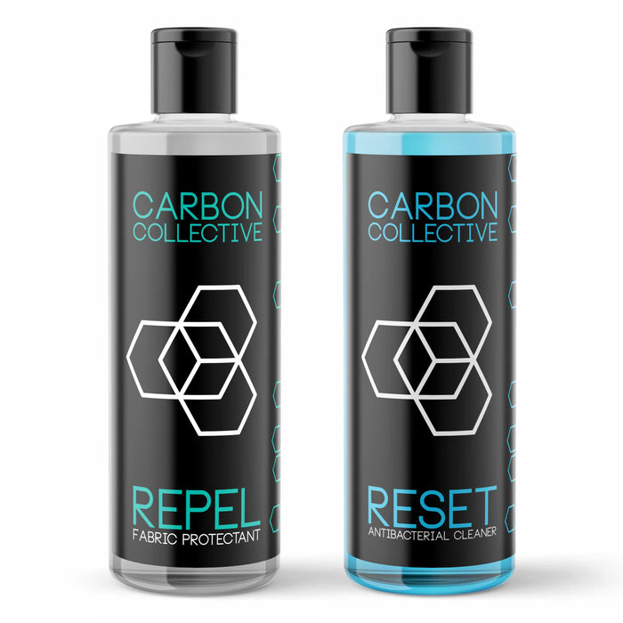 Carbon Collective Reset Fabric Cleaner & Repel 2.0 Fabric Protectant 500ml Bundle