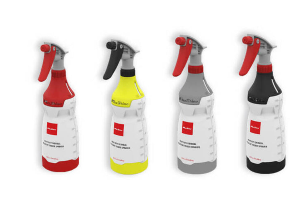 Maxshine Heavy Duty Chemical Resistant Trigger Sprayers