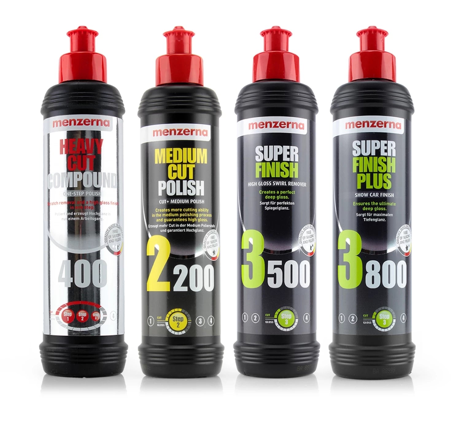 Menzerna 250ml Sampler Bundle