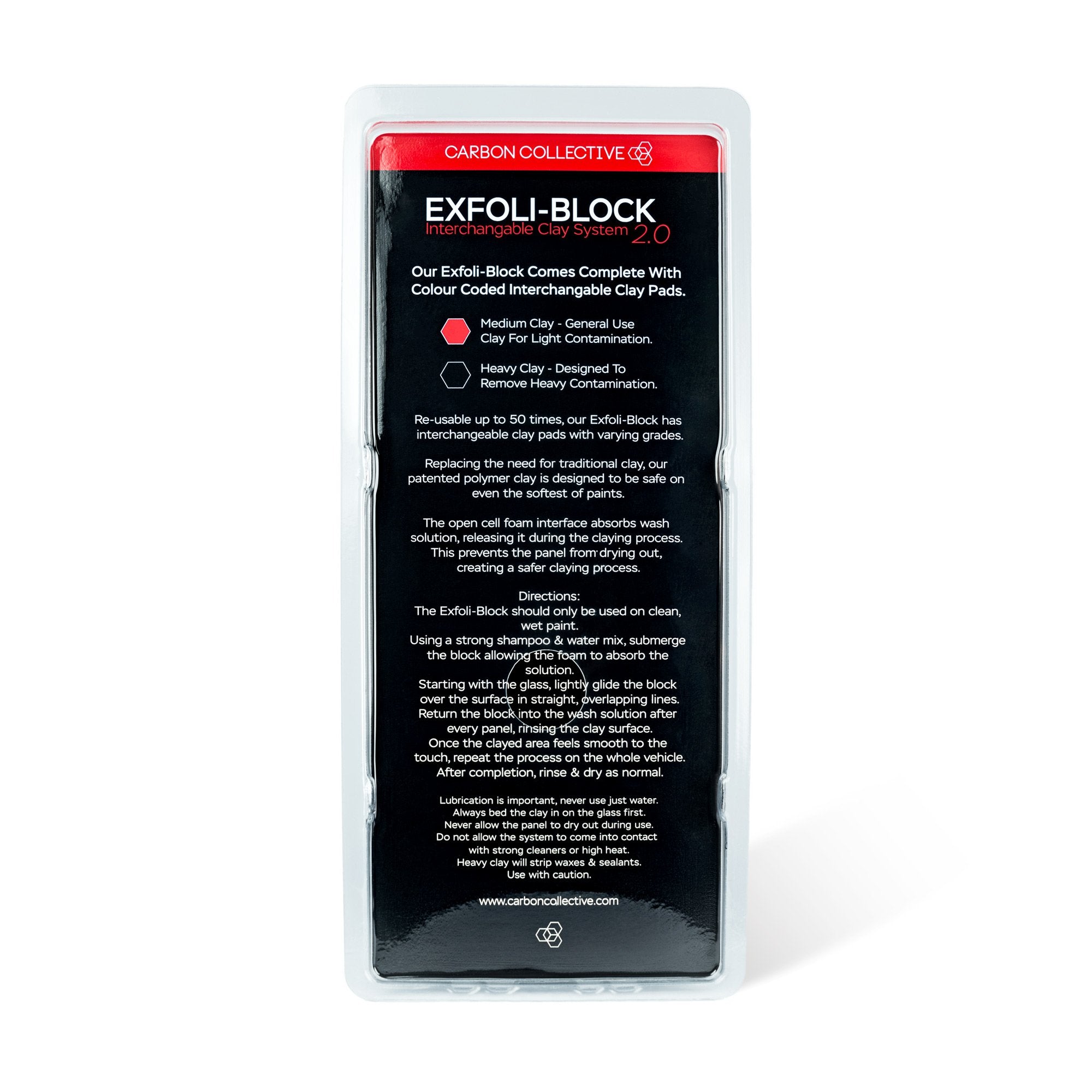 Carbon Collective Exfoli-Block 2.0 Interchangeable Clay System