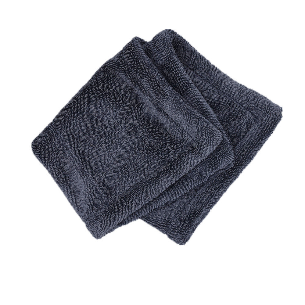 hamblechem 'Finale' 1400GSM Dual Layered Edgeless Twisted Fibre Microfibre Drying Towels.