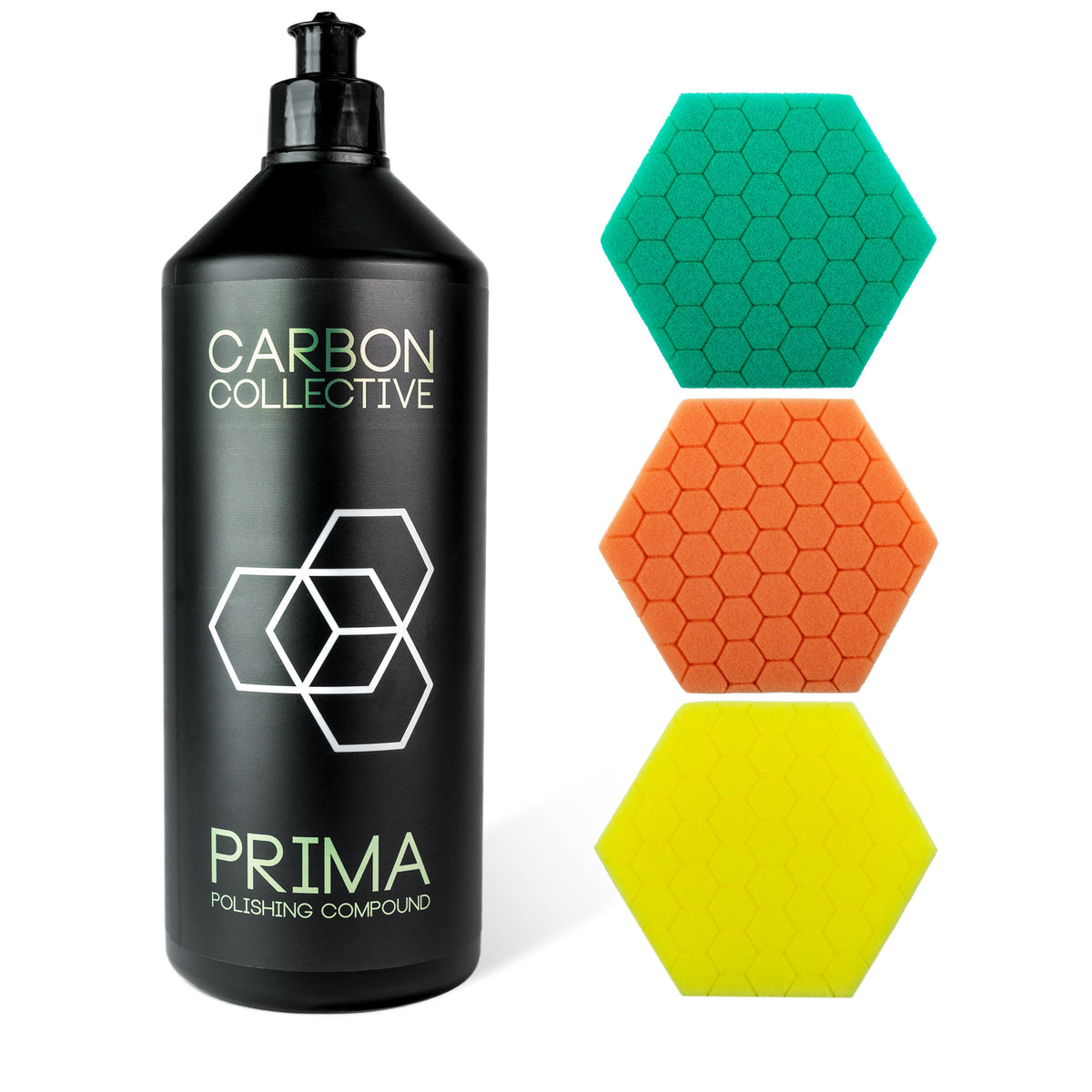Carbon Collective | Prima One Step Polishing Compound & Hand Pads Kit ...