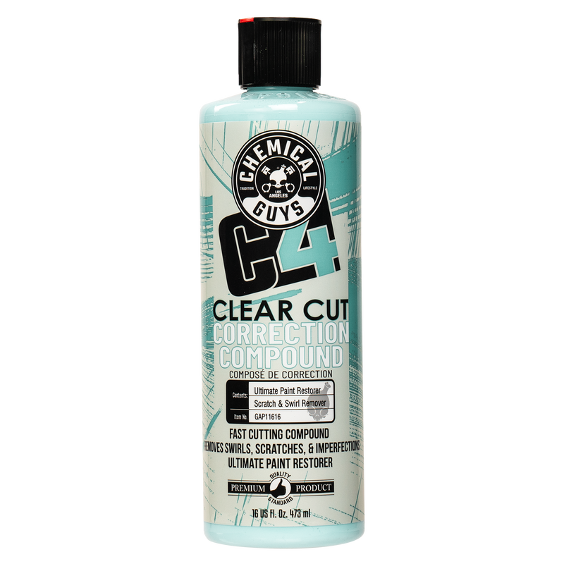 Chemical Guys C4 Clear Cut Correction Compound