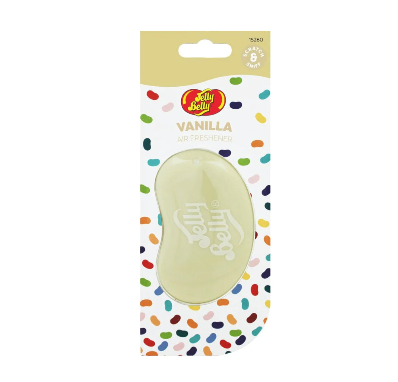 Jelly Belly 3D Gel Air Freshener - Vanilla