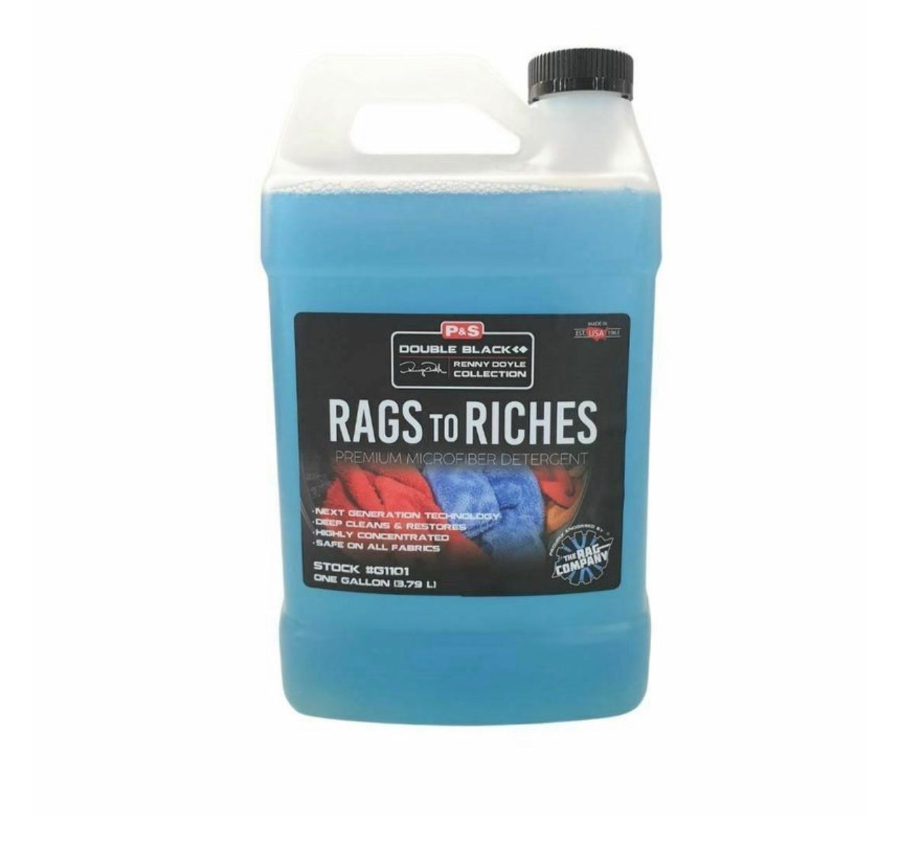 P&S Rags to Riches Microfibre Detergent 128oz 3.78L