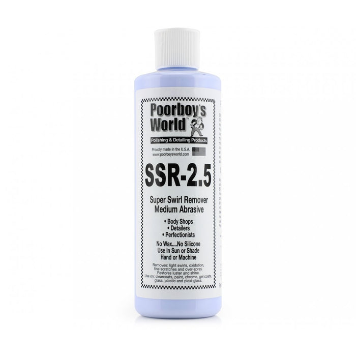 Poorboy's Super Swirl Remover 2.5 473ml