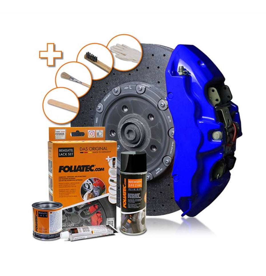 Foliatec Brake Calliper Painting Refurbishing Kit Blue