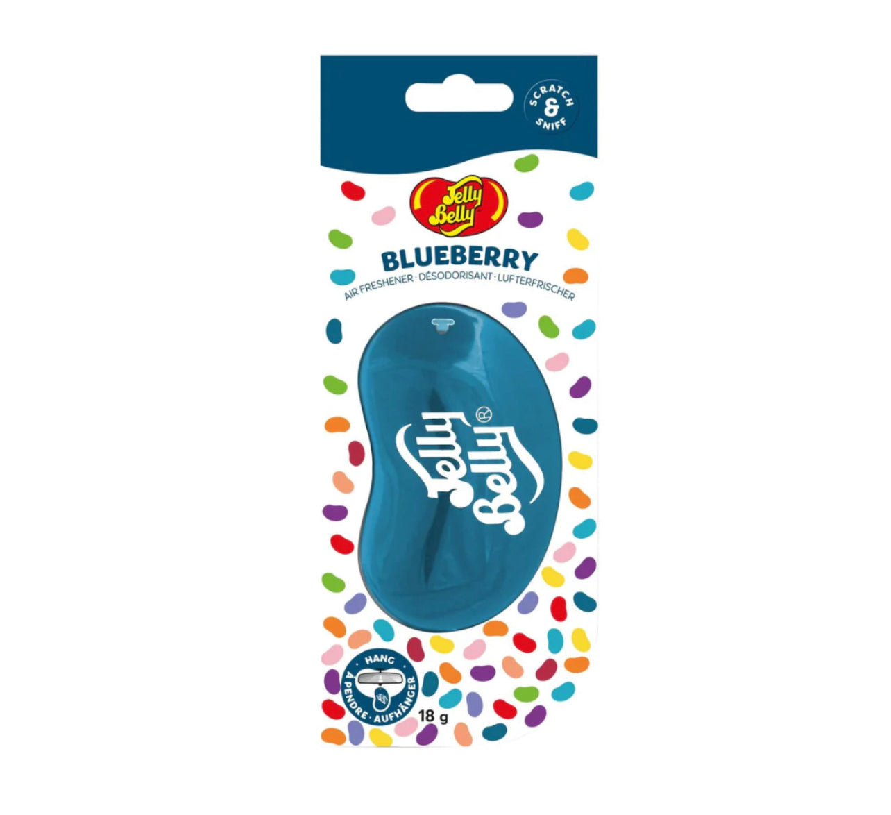 Jelly Belly 3D Gel Air Freshener - Blueberry