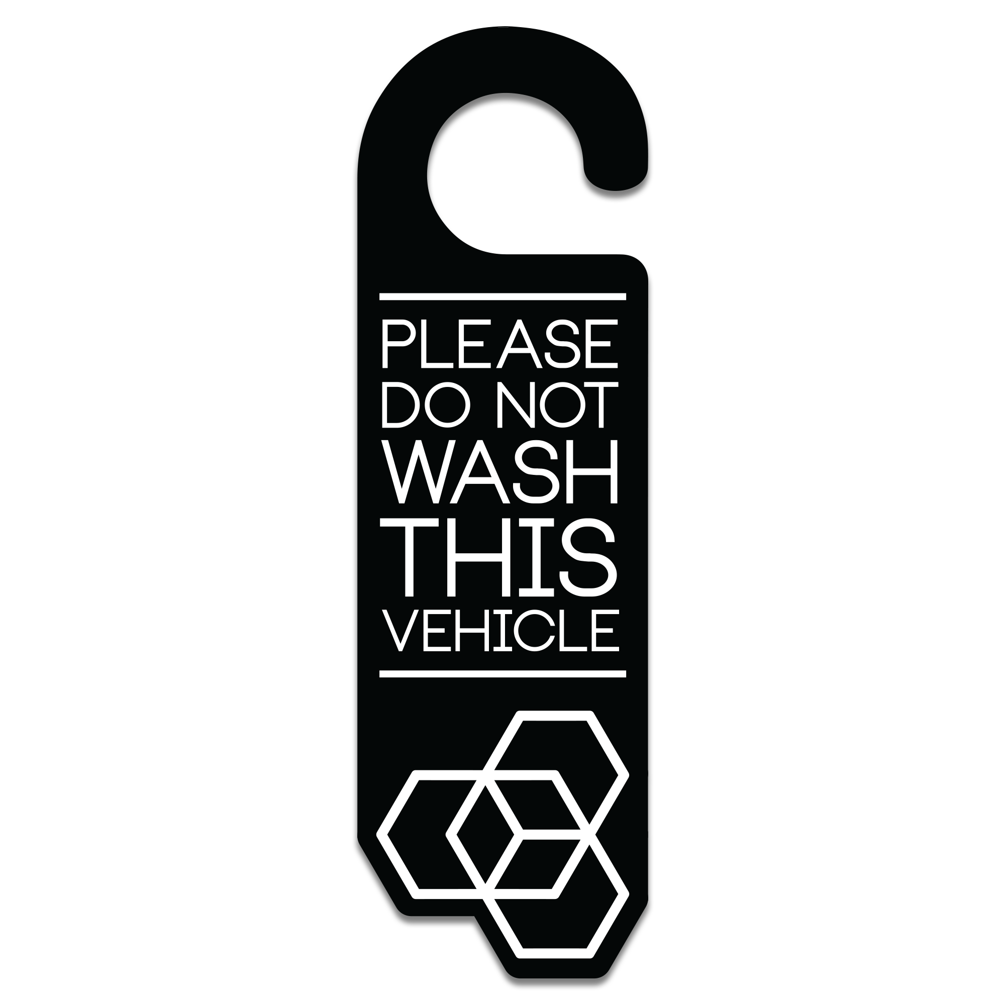 Carbon Collective Do Not Wash PVC Hanger