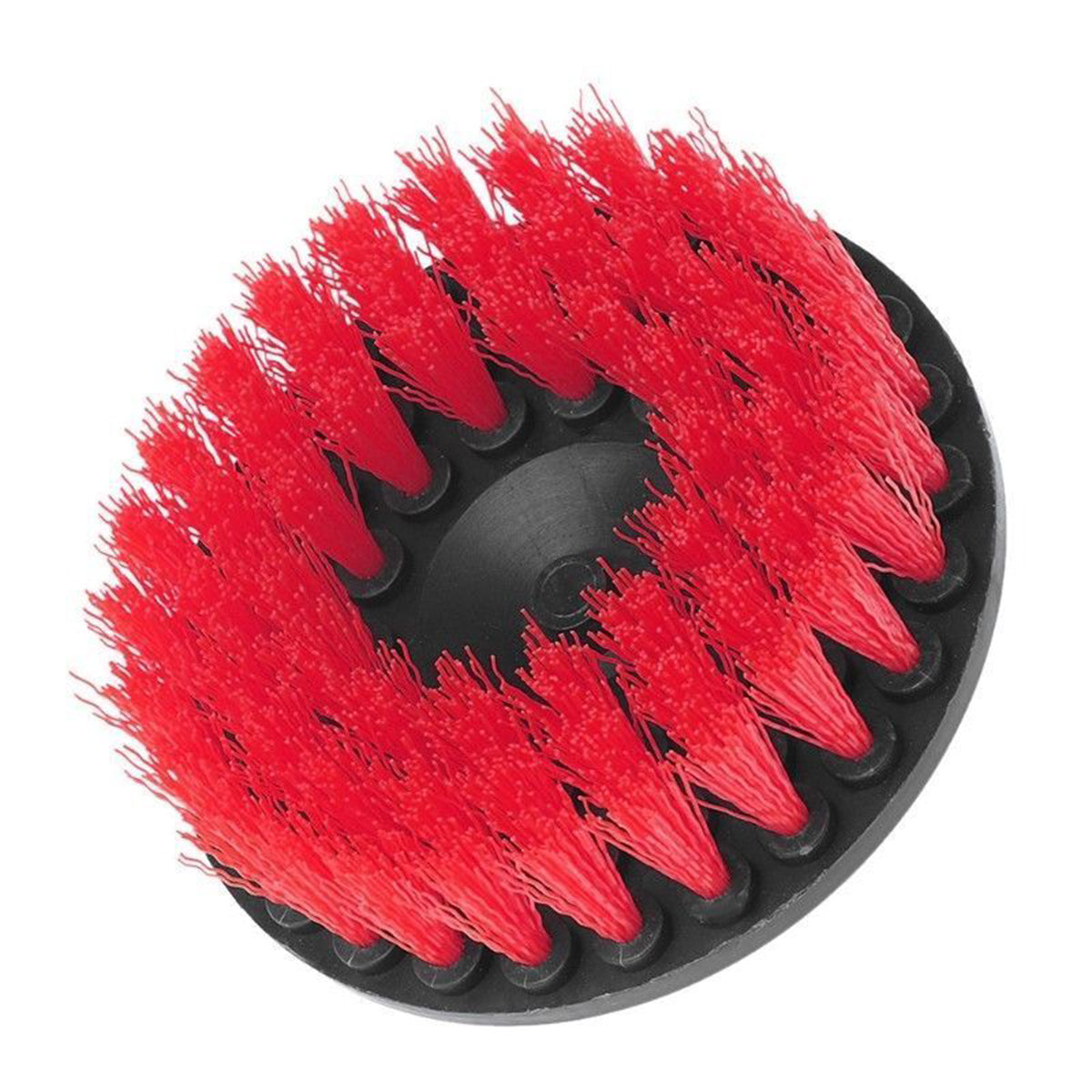 Gold Label Drill Brush Attachment 5” Red