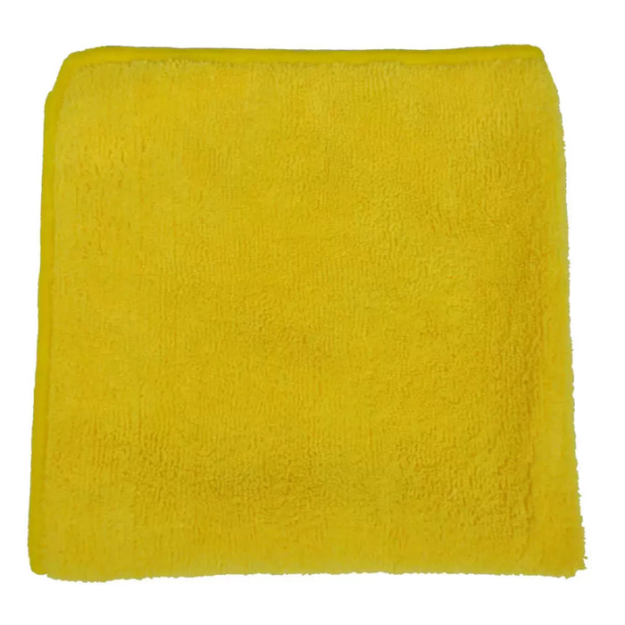 Kirkland Signature Ultra Plush Microfiber Towel, Yellow, 16 in x 16 in,  36-count