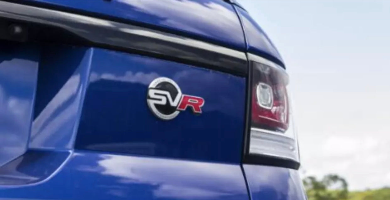 Hambleton’s RANGE ROVER SPORT (2014+) - SPECIAL VEHICLE OPERATIONS "SVR" BADGE